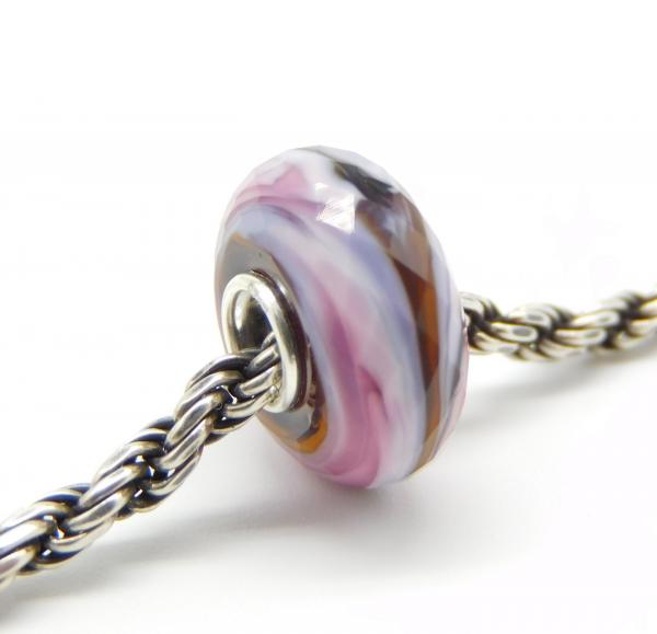 Dark Candy Crush Fractal - Elfbeads Glas - Originalfoto